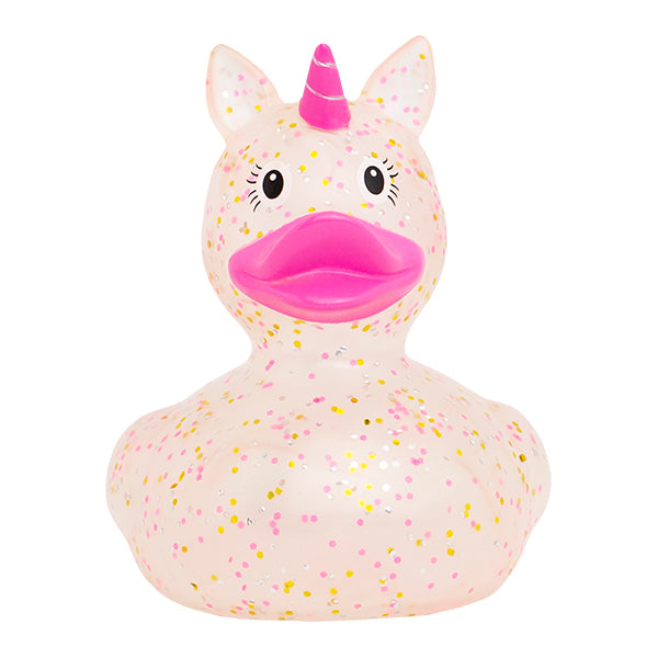LiLaLu licorne confettis canard en caoutchouc
