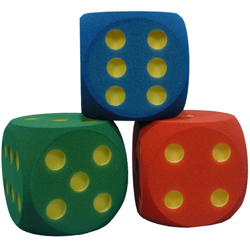 Cube foam 16cm assorted