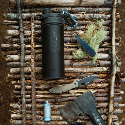 Grayl Geopress Purificateur Bouteille Covert Noir