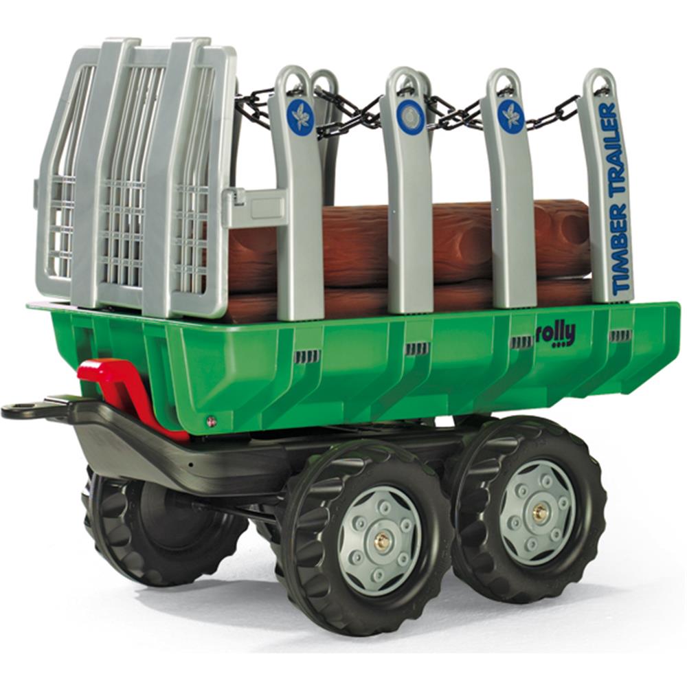 Remorque en bois RollyToys Timber Trailer