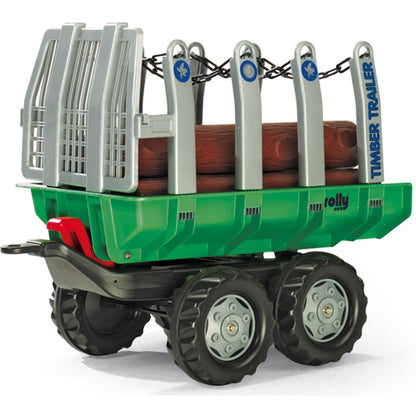 Remorque en bois RollyToys Timber Trailer
