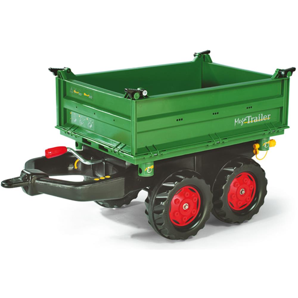 RollyToys Mega Trailer Fendt, green