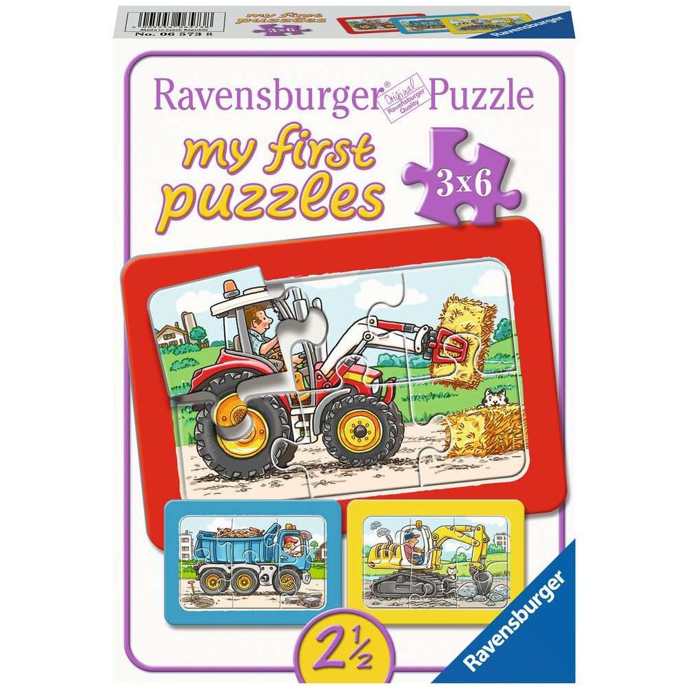 Pelle, tracteur et chargeuse à benne Ravensburger