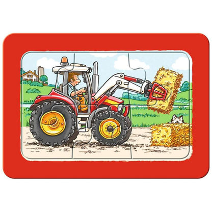 Pelle, tracteur et chargeuse à benne Ravensburger
