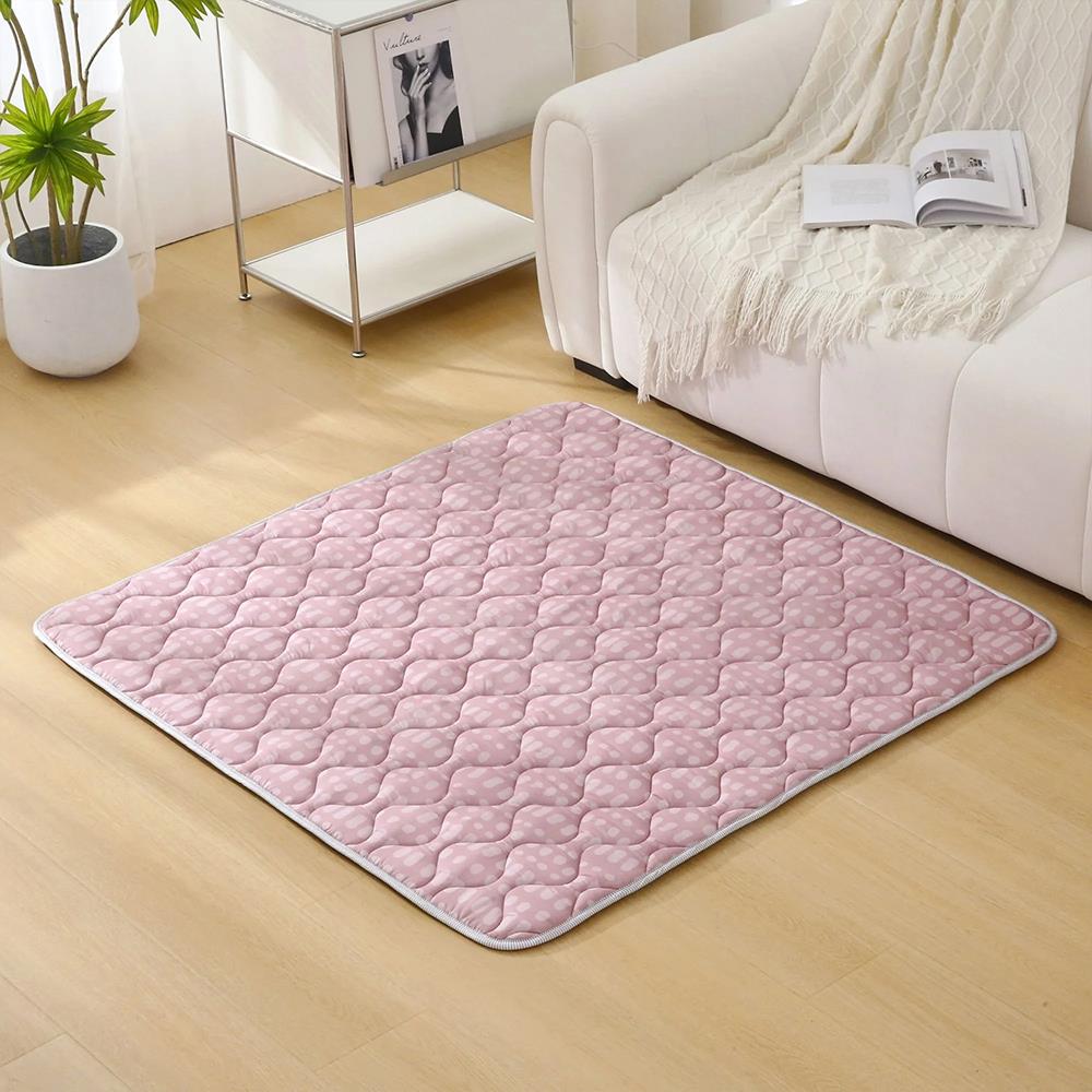 Tapis de jeu Hakuna Mat, Hygge, 1,27 x 1,27 m, Blush