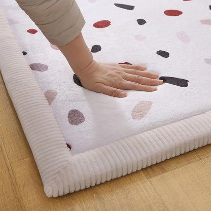 Tapis en velours Hakuna Mat, nuage, 2 x 1,5 m, confettis