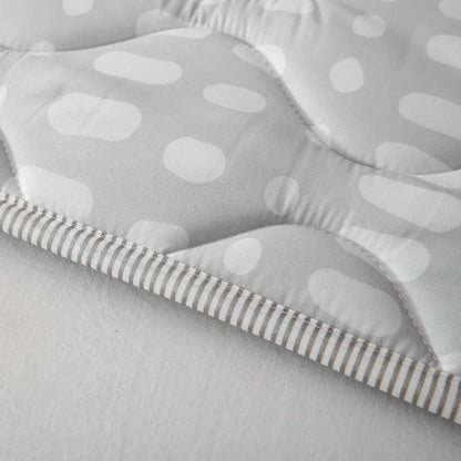 Hakuna Matte Krabbeldecke, Hygge, 1.27 x 1.27 m, Grau