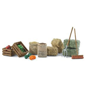 Schleich feeding set, 16 pieces