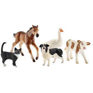Schleich Farm World Tier - Mix, 5 assortiert