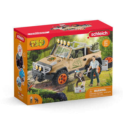 Schleich Geländewagen mit Seilwinde