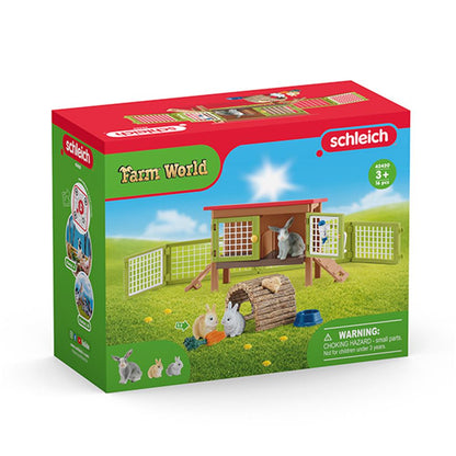 Schleich Spielset Kaninchenstall