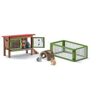 Schleich Spielset Kaninchenstall