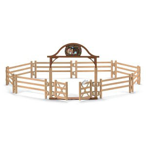 Schleich horse paddock with entrance gate