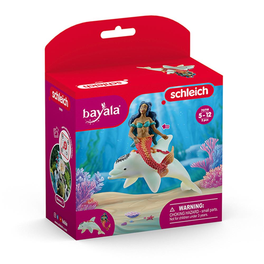 Schleich Bayala Isabelle auf Delfin