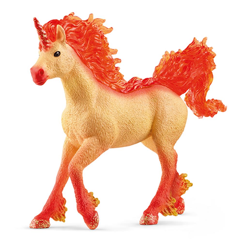 Schleich Elementa Fire Unicorn Stallion