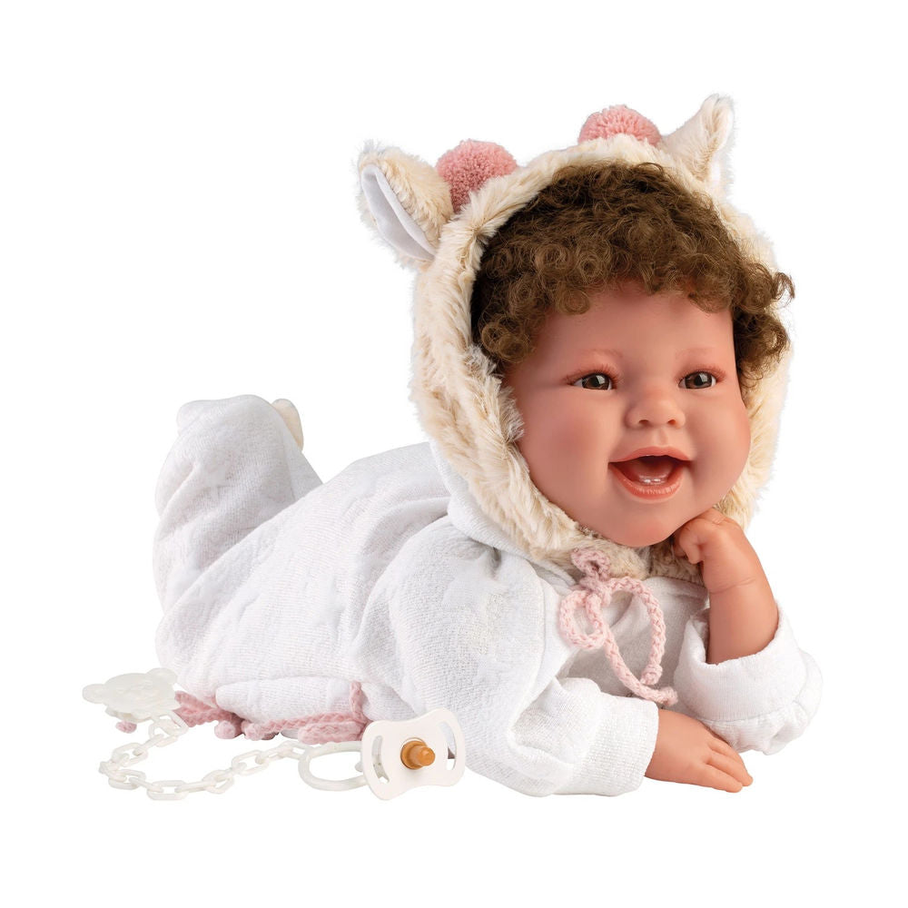 Babypuppe Tala mit Locken 44cm