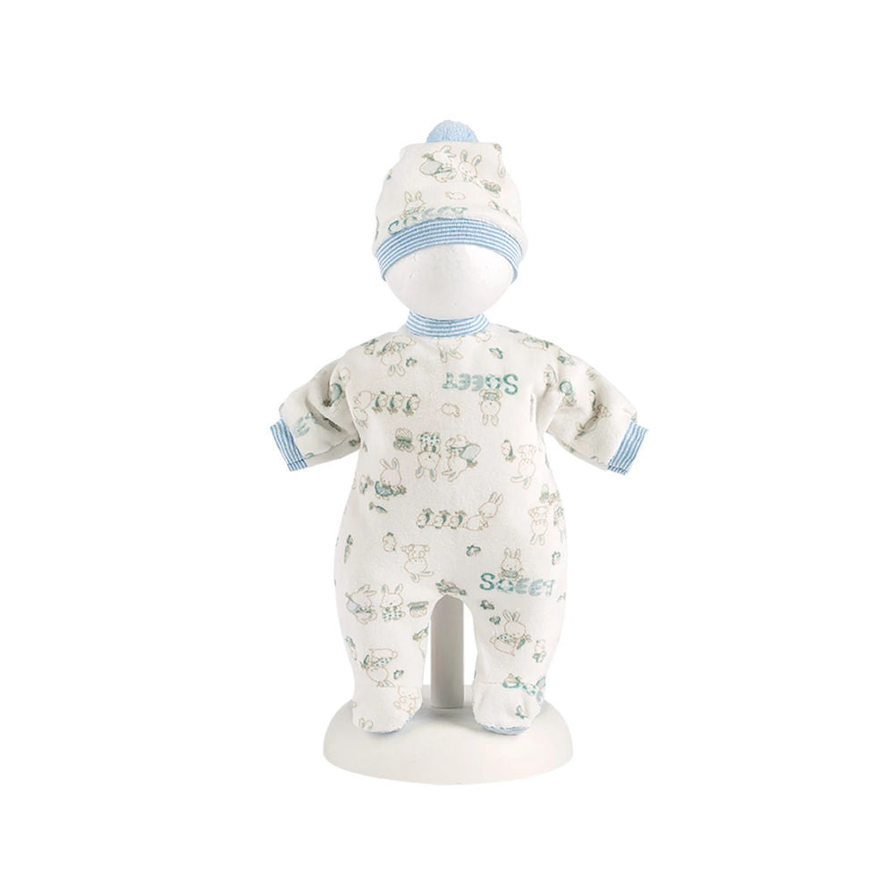 Pyjamaset Häschen blau 32cm