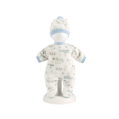 Pyjamaset Häschen blau 32cm