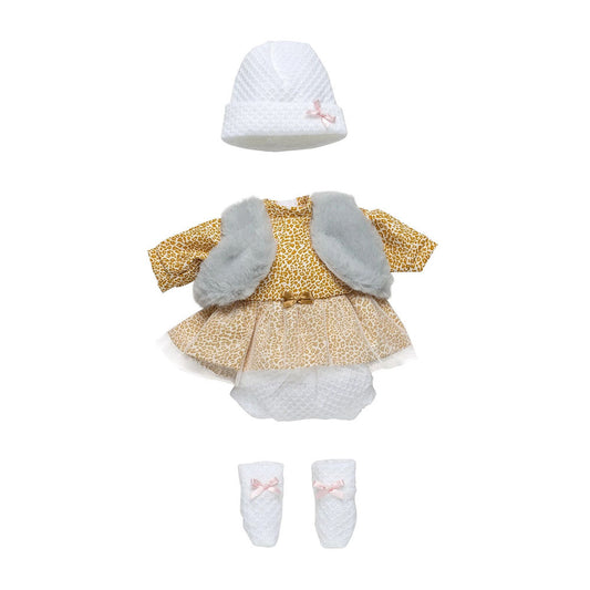 Llorens clothing set leopard 35cm