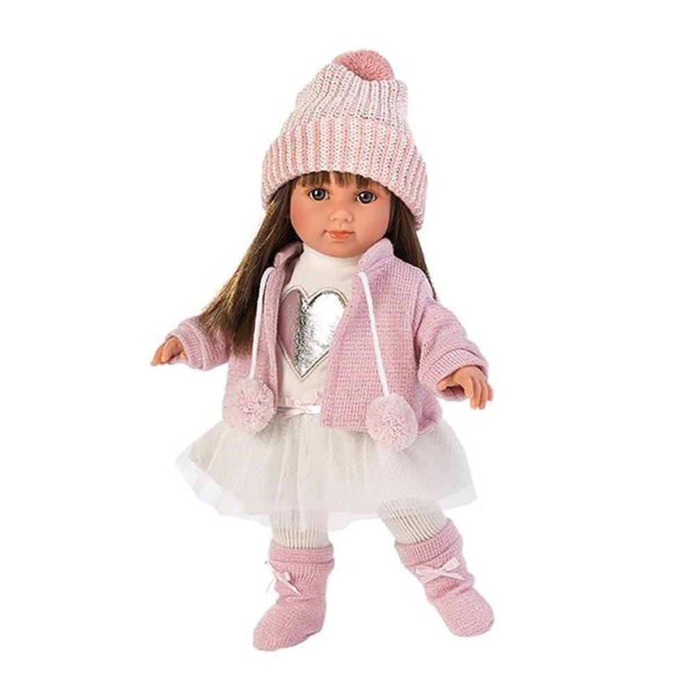 Llorens ensemble robe tutu blanc 35cm