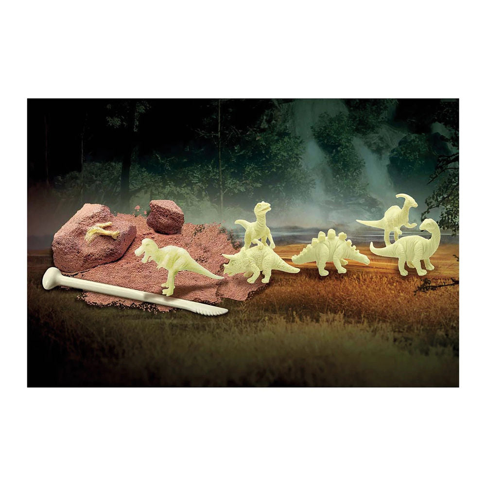 Leuchtender Dinosaurier