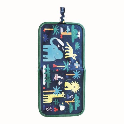 Kreidemalbuch mit 4 Kreiden Safari