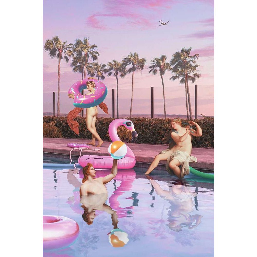 Fête à la piscine à Ravensbourg