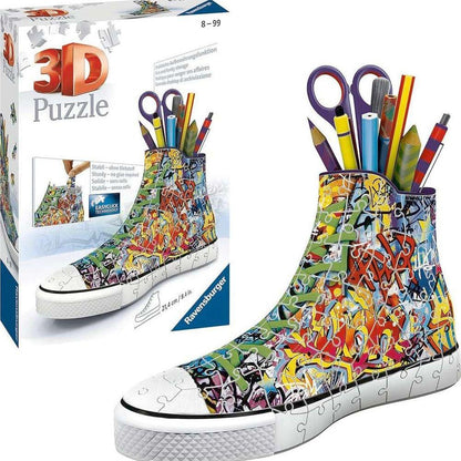 3D Puzzle Sneaker Graffiti