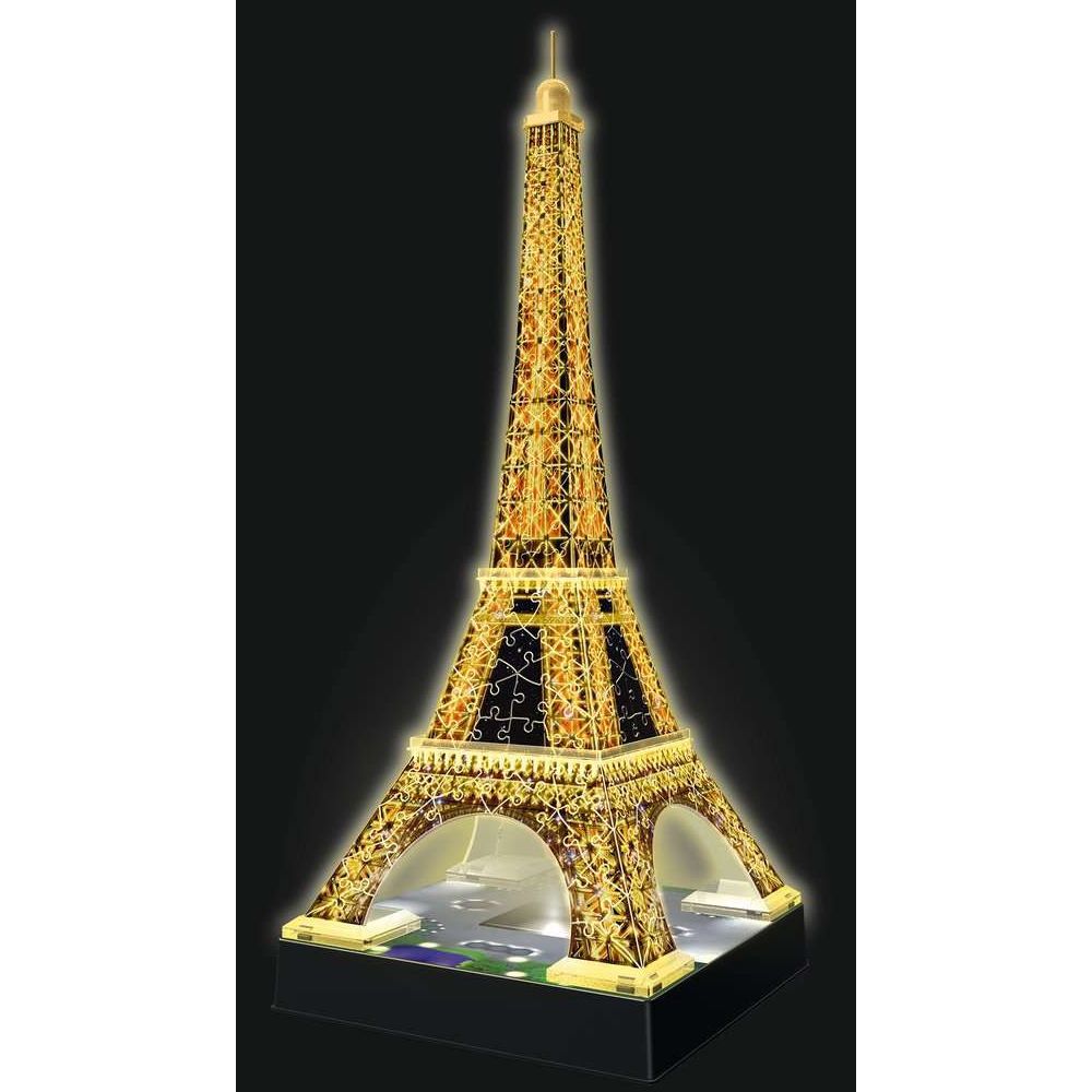 Ravensburger Eiffel Tower at night