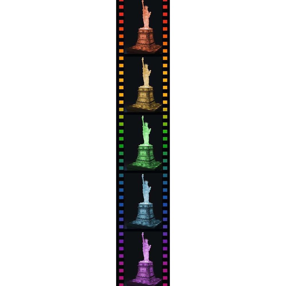 3D Puzzle Freiheitsstatue bei Nacht