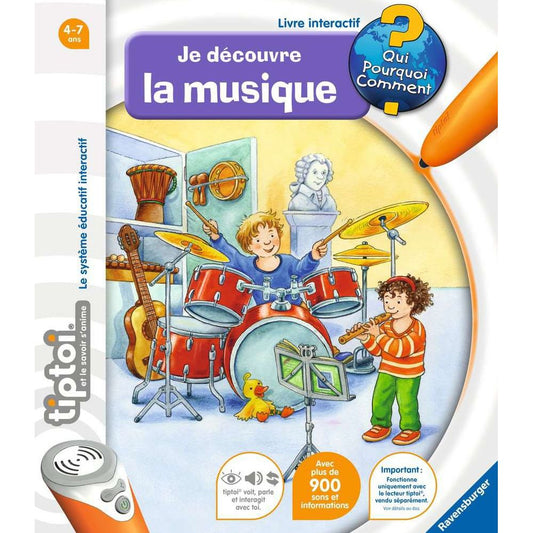 Ravensburger tiptoi® Je découvre la musique