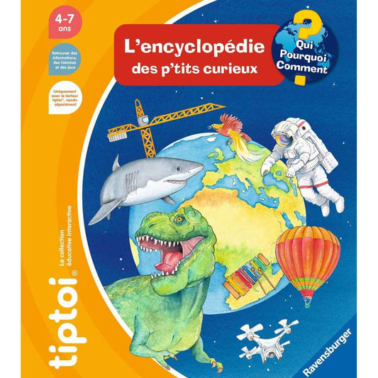Ravensburger tiptoi® L'encyclopédie des p'tits curieu