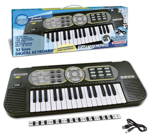 Bontempi Digitales Keyboard 32 Midi-Tasten (F-C)