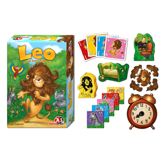 Abacus games Leo has to go to the hairdresser