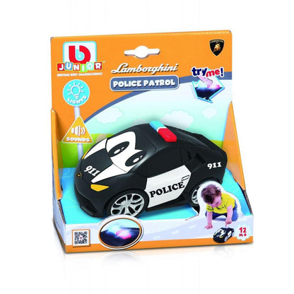 Voiture de police BB Junior Lamborghini avec lumières et sons