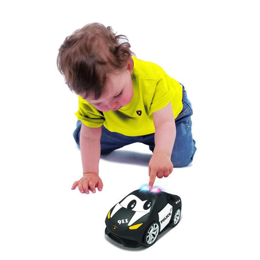Voiture de police BB Junior Lamborghini avec lumières et sons