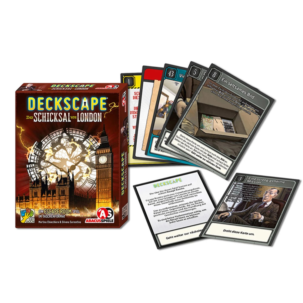 Abacus Games Deckscape - Le destin de Londres