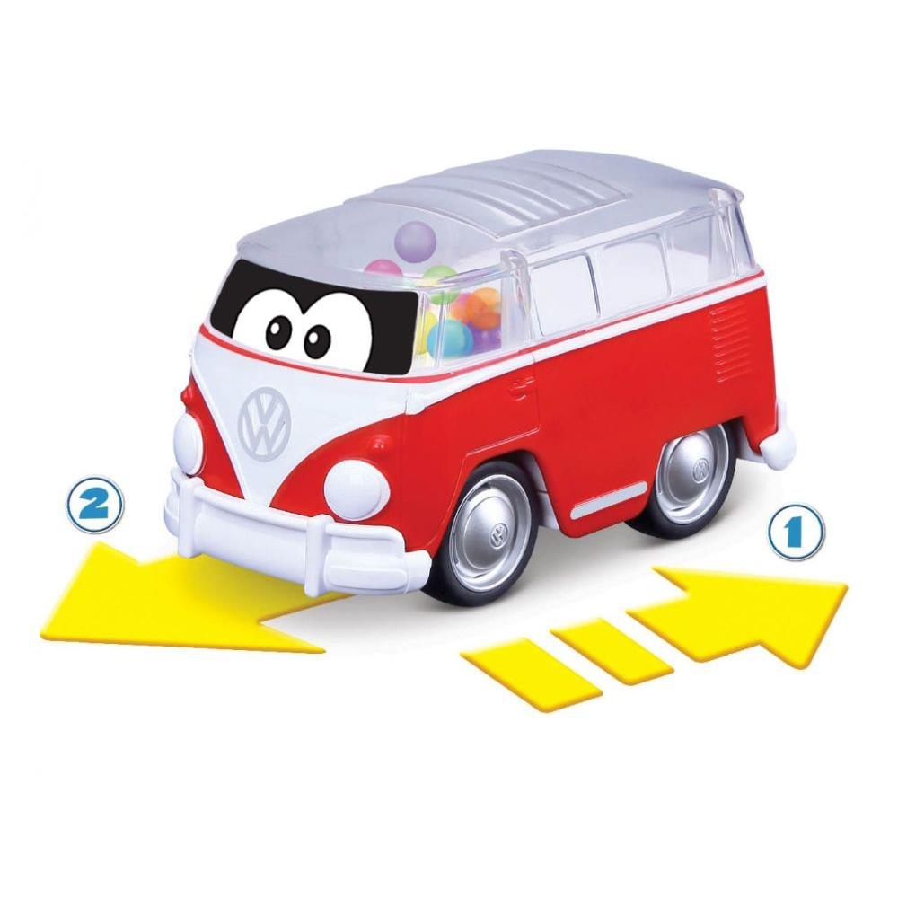 BB Junior Volkswagen Poppin' Bus avec retrait, assorti