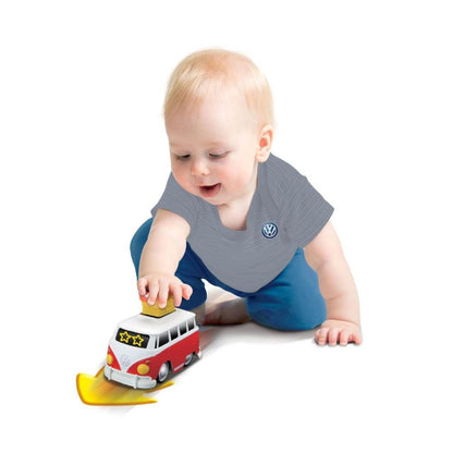 BB Junior Volkswagen Press and Go Bus, assorti