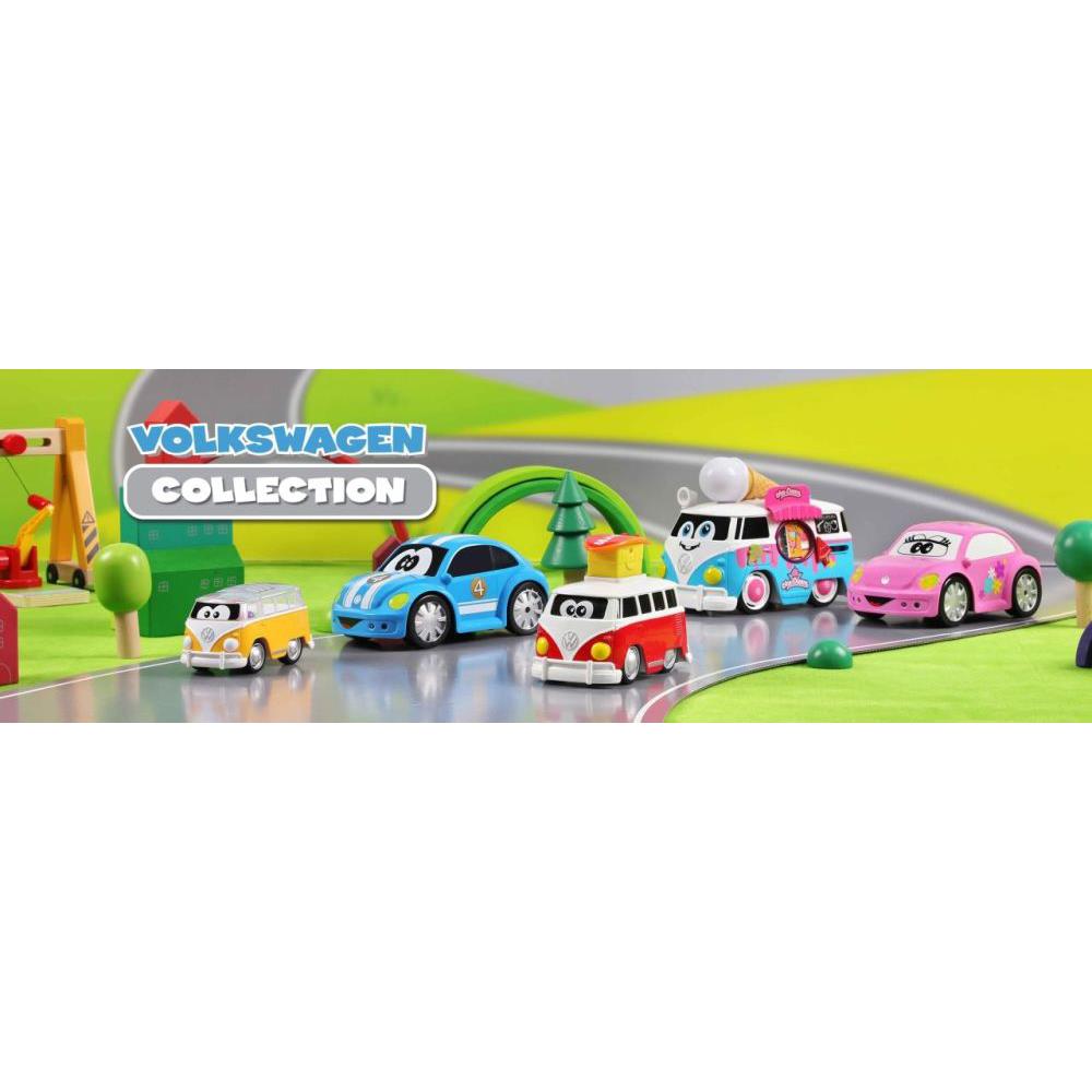 BB Junior Volkswagen Press and Go Bus, assorti