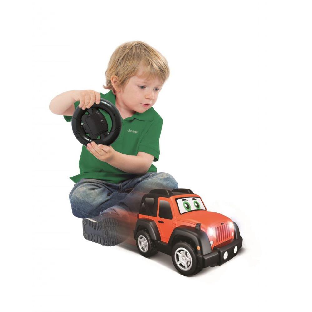 BB Junior RC Jeep Wrangler avec lumières et son
