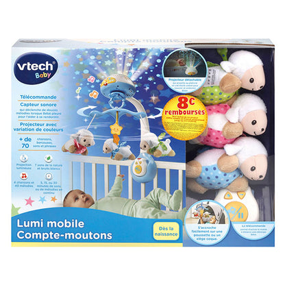vtech Lumi mobile moutons, français