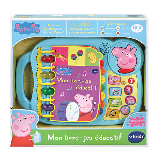 vtech Peppa Pig - My educational book game, French