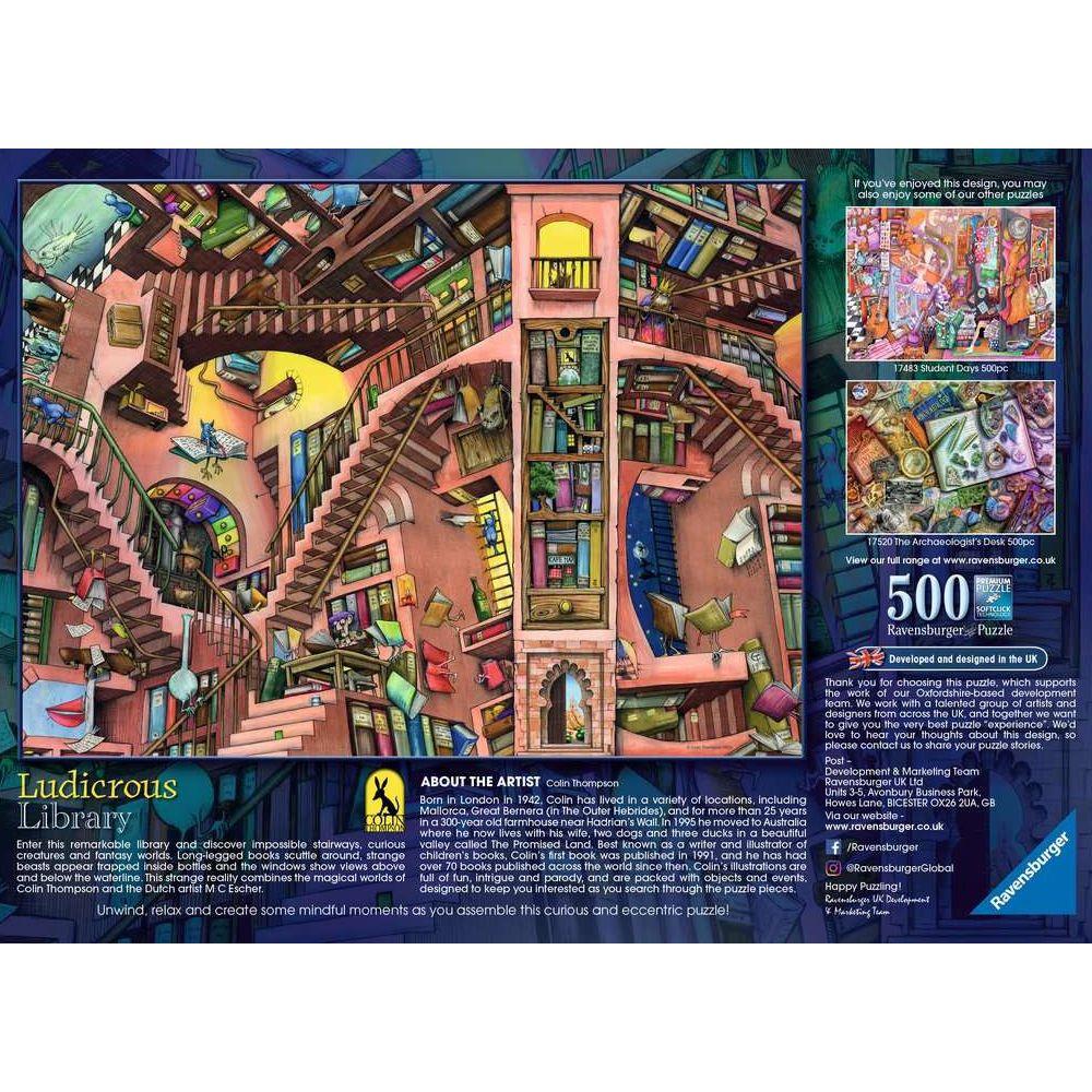 Ravensburger Ludicrous Libray 500p