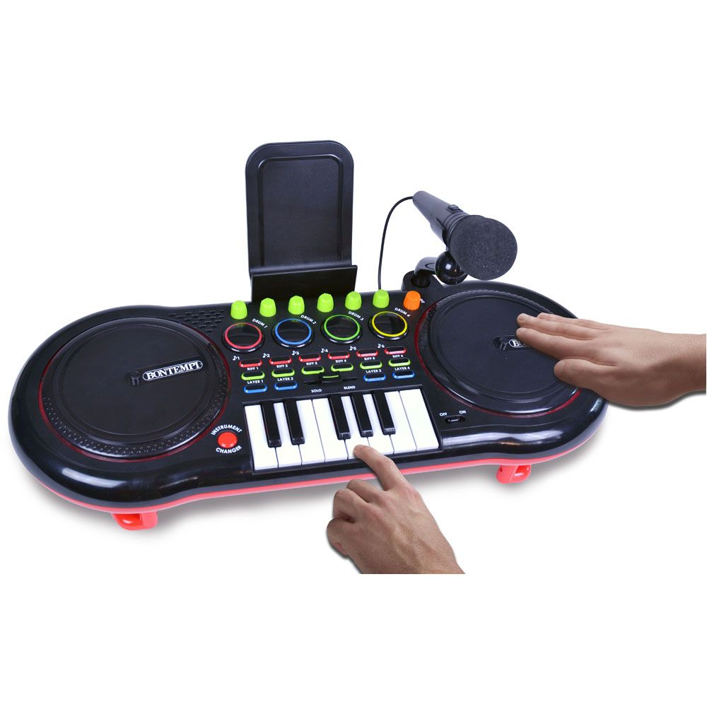 Table de mixage DJ Bontempi avec microphone