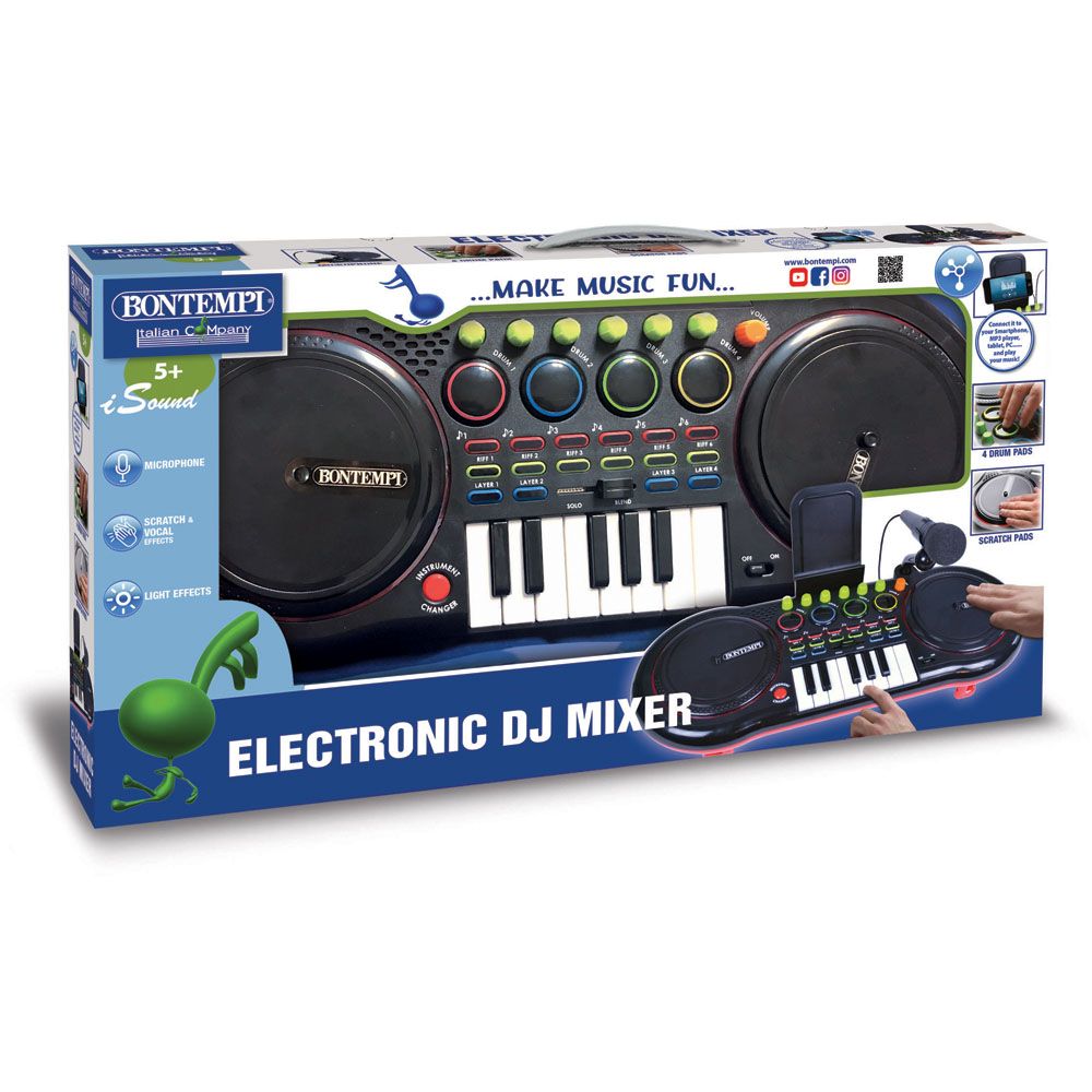 Table de mixage DJ Bontempi avec microphone