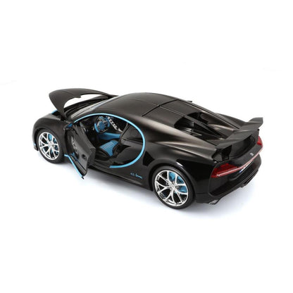 Bugatti Chiron 42 deuxième version, 1:18, noir/bleu