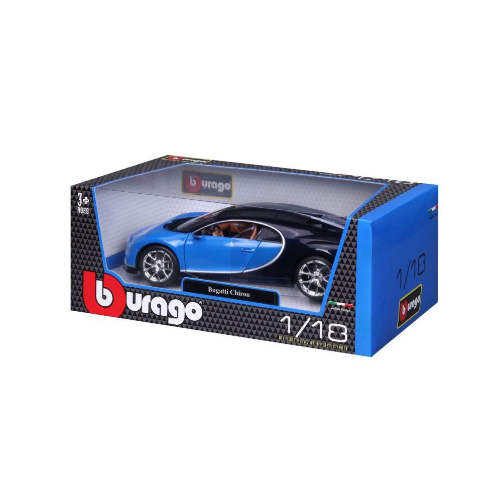 Bugatti Chiron, 1:18, blue