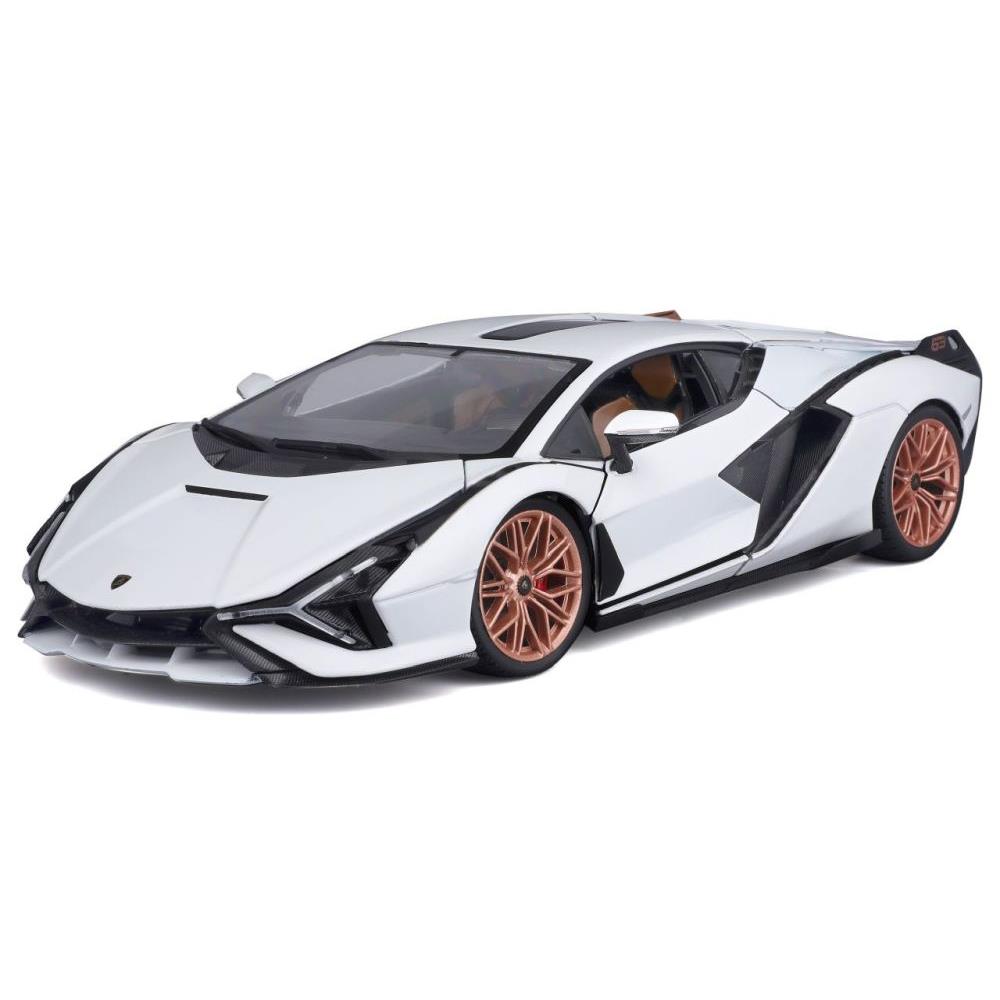 Bburago Lamborghini Sian FKP 37 1/18 white/black