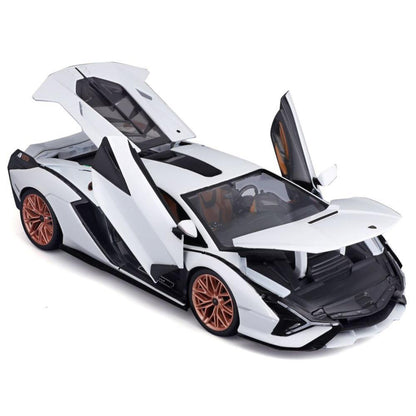 Bburago Lamborghini Sian FKP 37 1/18 white/black